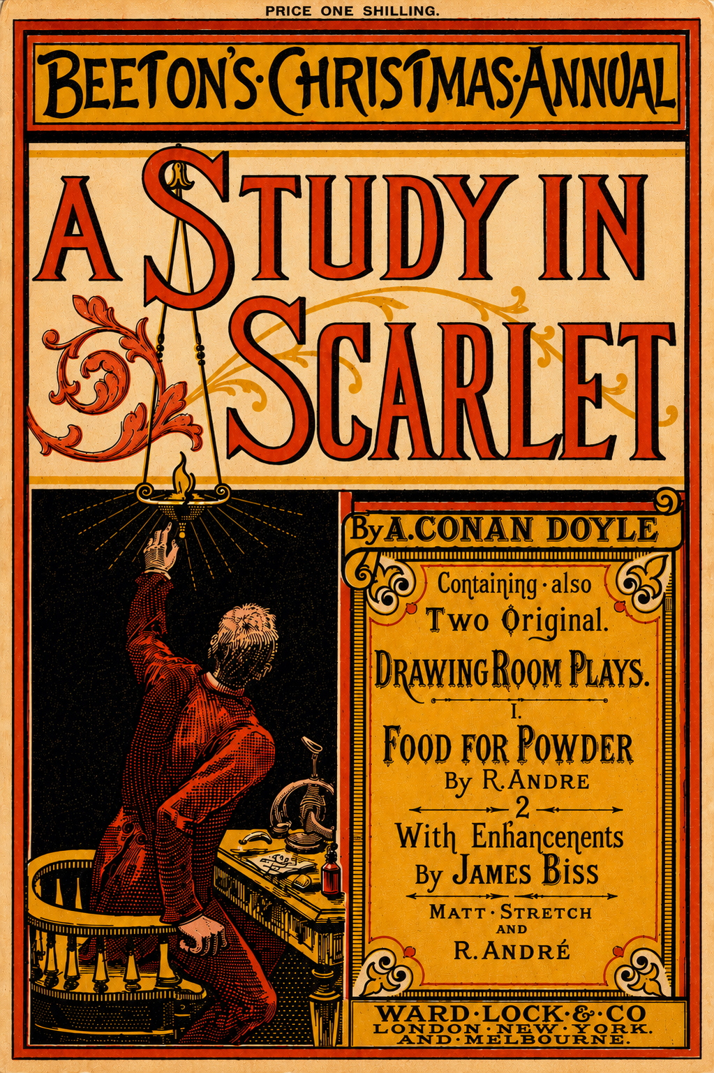 Finding A Study In Scarlet by James Biss